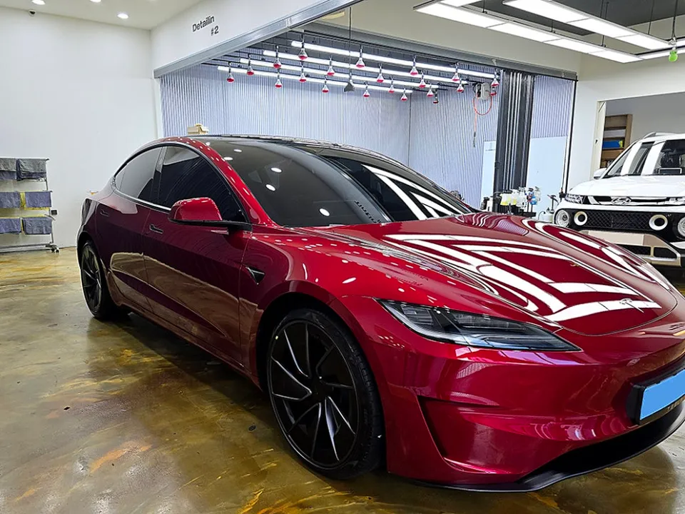 Tesla Model 3 window tinting - Tesla Model 3 Window Tinting Review — Heat Rejection Film photo 4