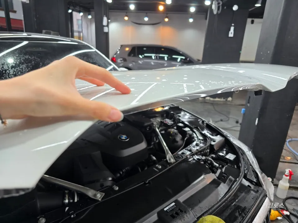 BMW G60 PPF施工事例:費用目安と仕上がり 施工写真 2-2