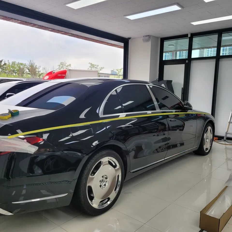 Mercedes-Benz S580 デュオトーンラッピング事例｜費用目安・仕上がり 施工写真 1-3