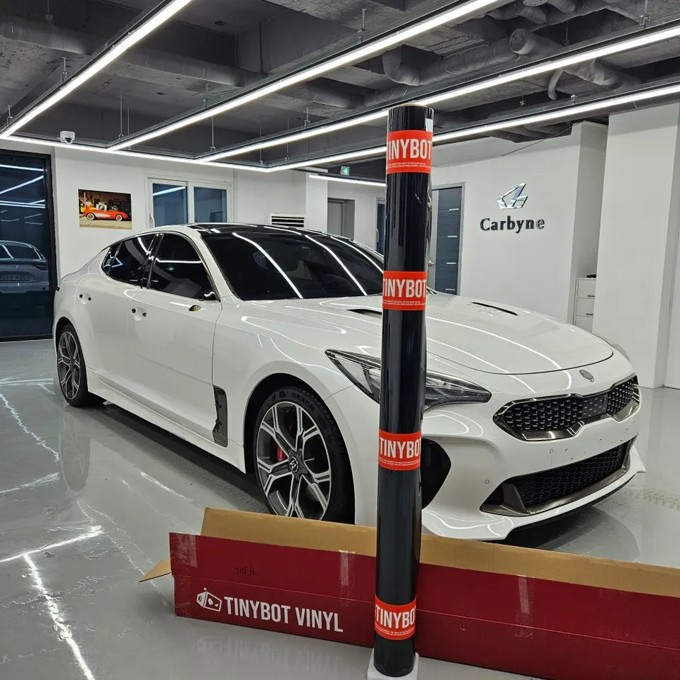 Kia Stingerのカーラッピング事例｜費用目安・仕上がり 施工写真 2-2