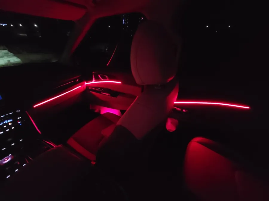 Kia Carnival Ambient Lighting Review - Enhanced Interior LED Mood After