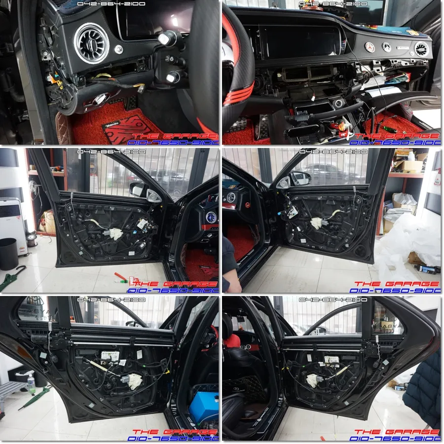Mercedes-Benz S-Class W222 interior customization - Mercedes-Benz S-Class W222 Interior Piano Wood Trim Upgrade photo 5
