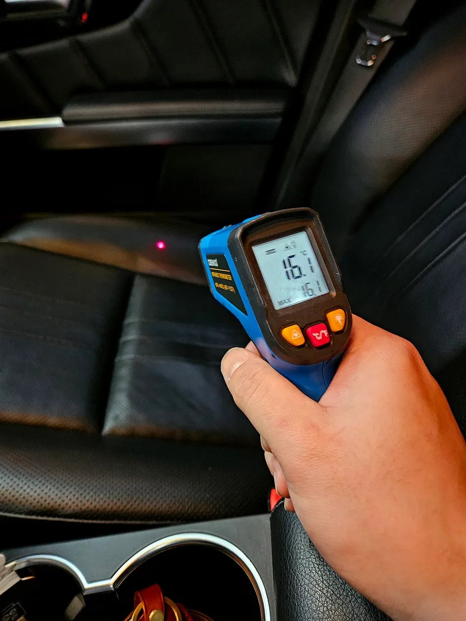 Mercedes-Benz GLK seat ventilation - Mercedes-Benz GLK Seat Climate Upgrade Review photo 4