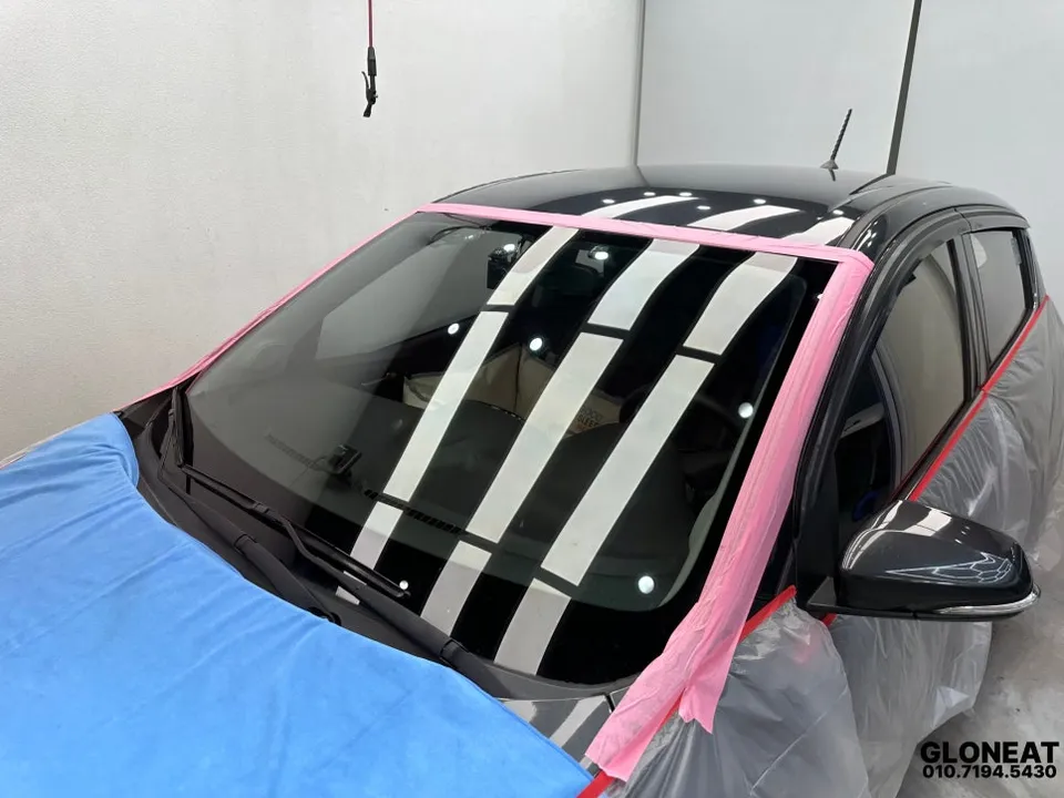 Chevrolet The Next Sparkのカーフィルム施工事例 施工写真 2