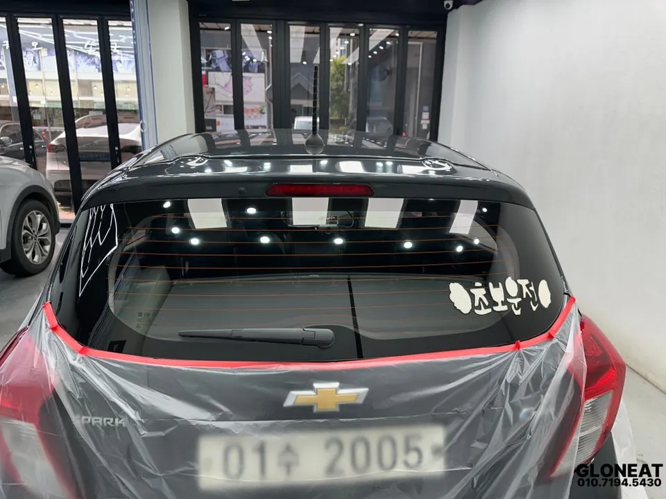 Chevrolet The Next Sparkのカーフィルム施工事例 施工写真 4
