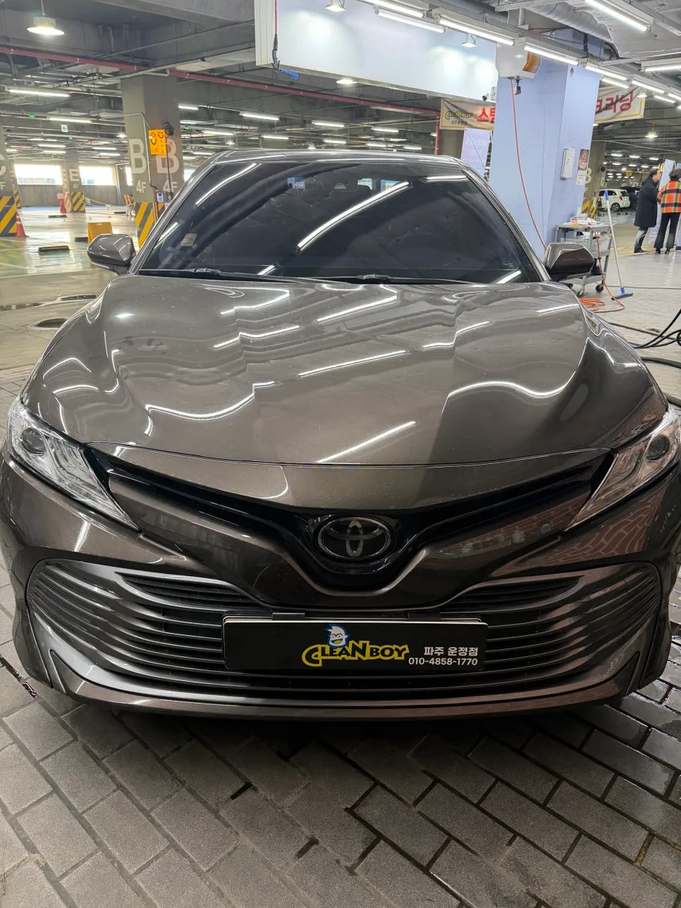 Toyota Camry ceramic coating installation result
