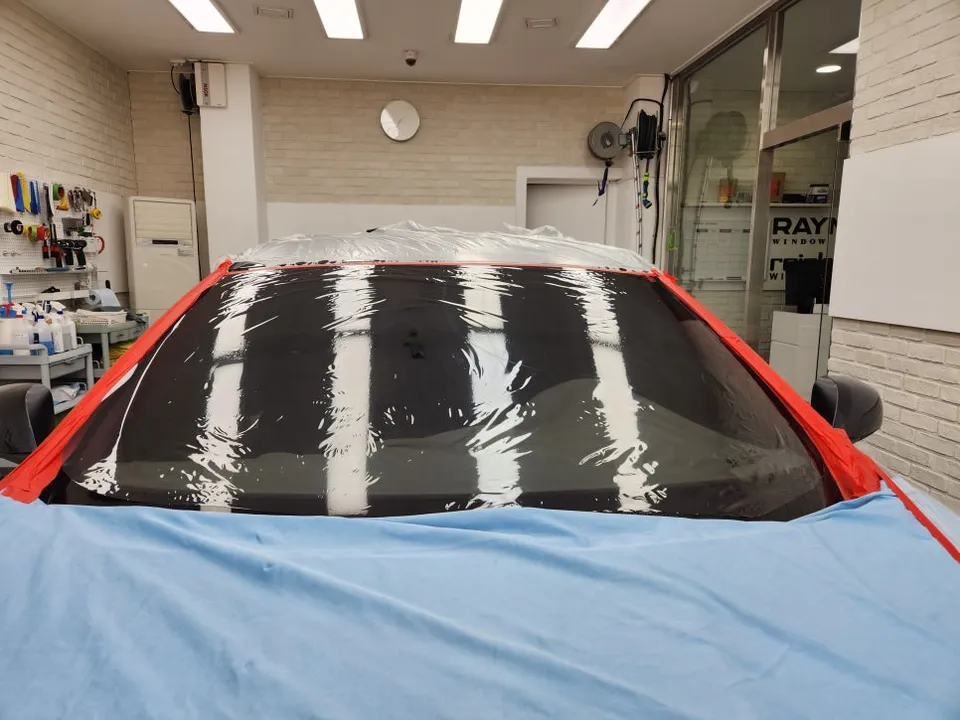 BMW M5のカーフィルム施工事例|費用目安・仕上がり 施工写真 2-2