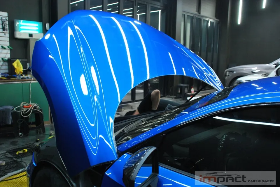 Audi R8のPPF施工事例｜韓国での実例紹介 施工写真 1-3