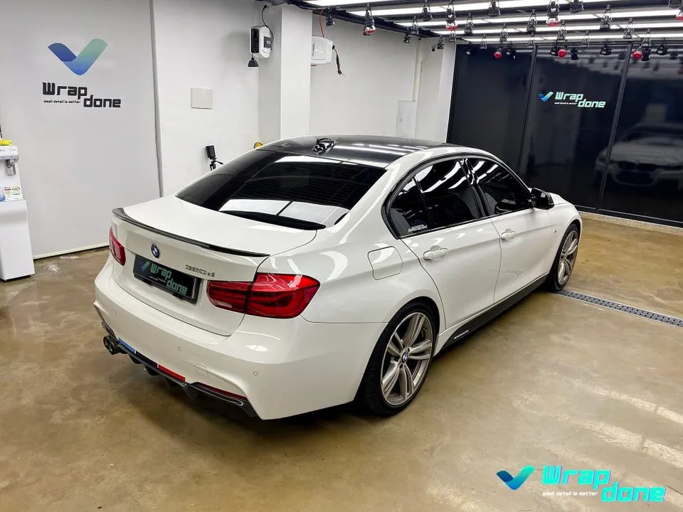 BMW 3 Series vinyl wrap - BMW 3 Series Vinyl Wrap Review: Cost & Results photo 3