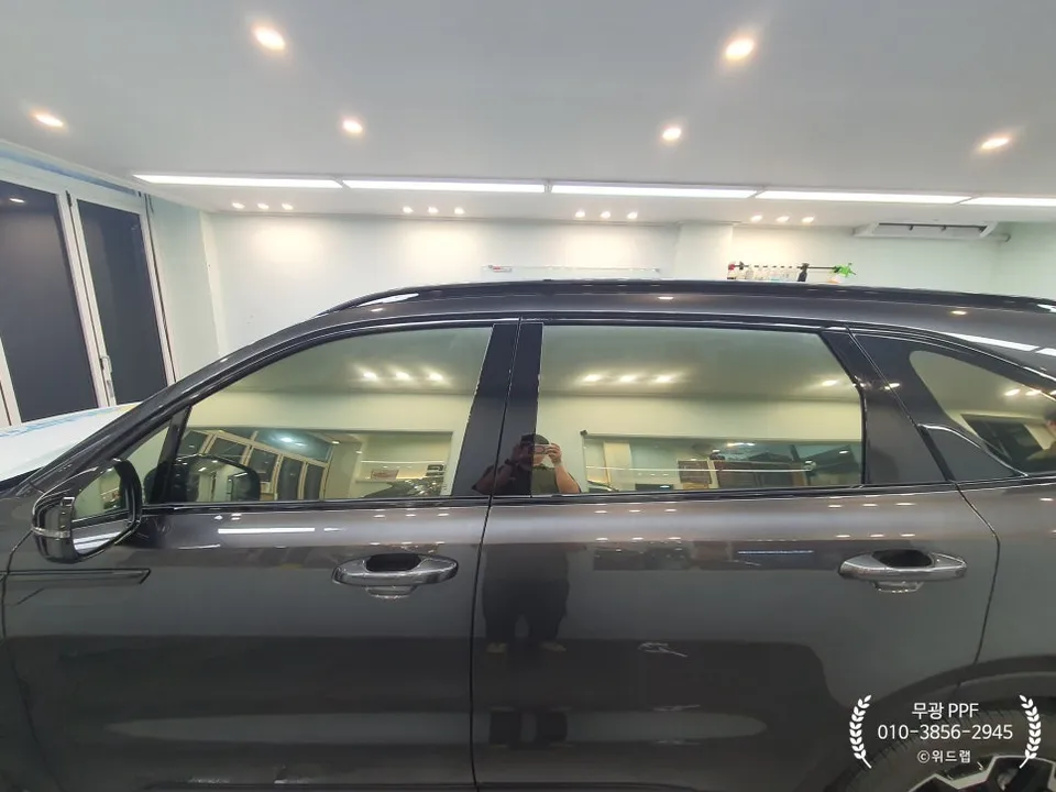 Kia Sorento MQ4の無光PPF施工事例|韓国の実績 施工写真 3-2