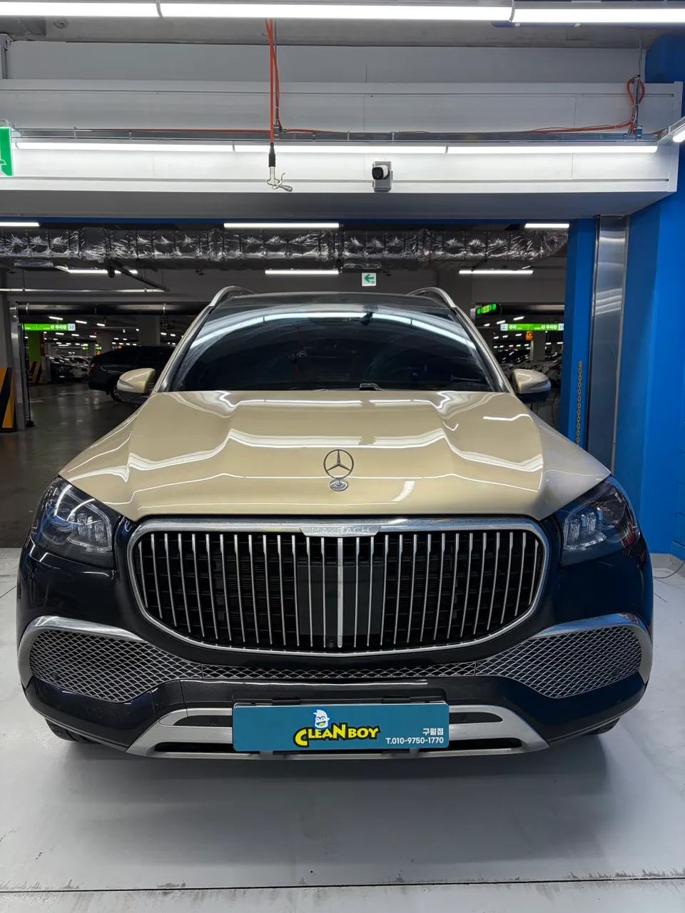 Mercedes-Benz 기타 suspension upgrade installation result