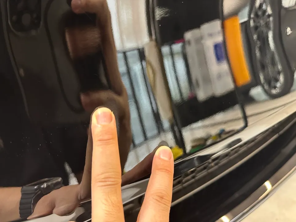 Tesla Model Y PPF再施工事例|費用目安と仕上がり 施工写真 3-3