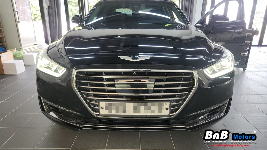 Genesis EQ900 lighting upgrade - Genesis EQ900 Daytime Running Light Dimming Upgrade Review photo 3