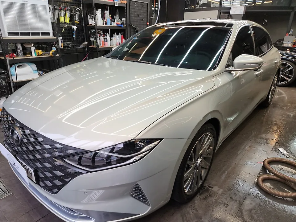 Hyundai Grandeur IGのPPF施工事例|費用目安と仕上がり 施工写真 5-1