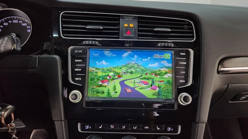 Volkswagen Golf 7th Gen android head unit - Volkswagen Golf 7th Gen CarPlay Retrofit Review — Cost photo 3