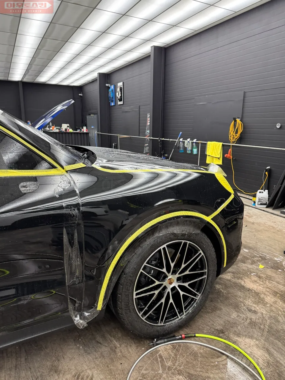 Porsche Cayenne PPF施工事例｜費用目安と仕上がり 施工写真 2-2