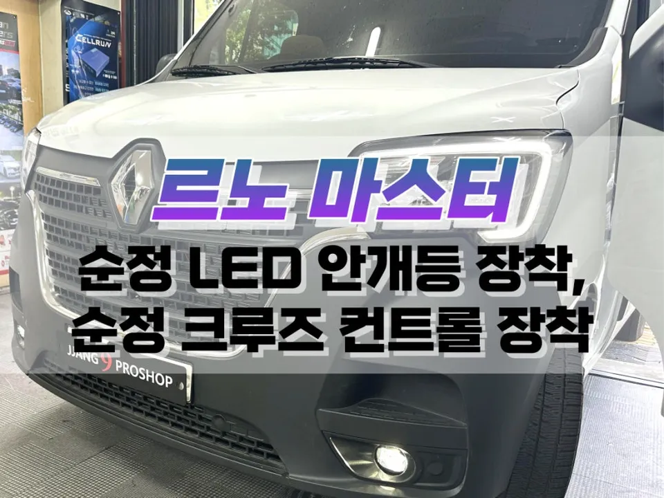 Renault Master oem options installation result