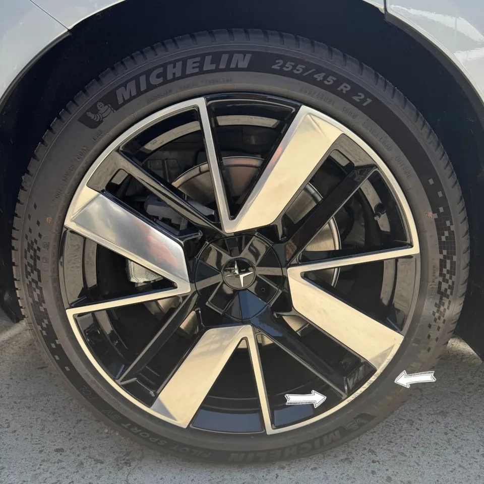 Volvo Polestar 4 Wheel Repair Review: Flawless Restoration photo 2