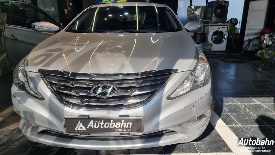 Hyundai YF 소나타 paint correction installation result