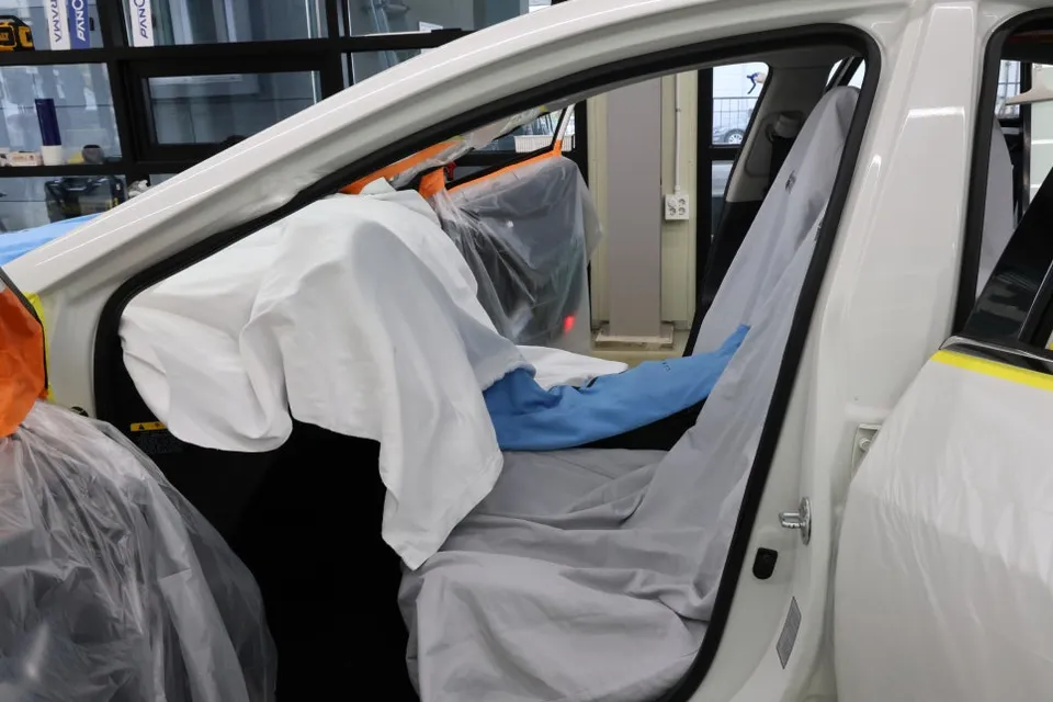 Hyundai Azeraのカーフィルム施工事例|費用目安と仕上がり 施工写真 4-1