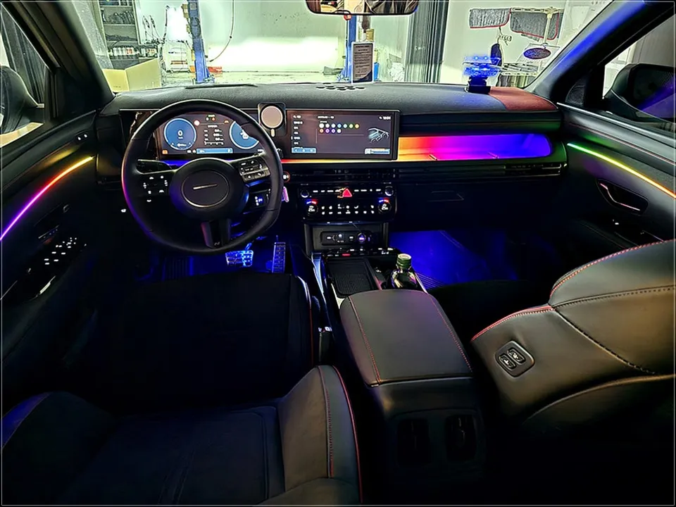 Hyundai Tucson ambient lighting - Hyundai Tucson Ambient Lighting Review — Enhanced Interior Mood photo 5