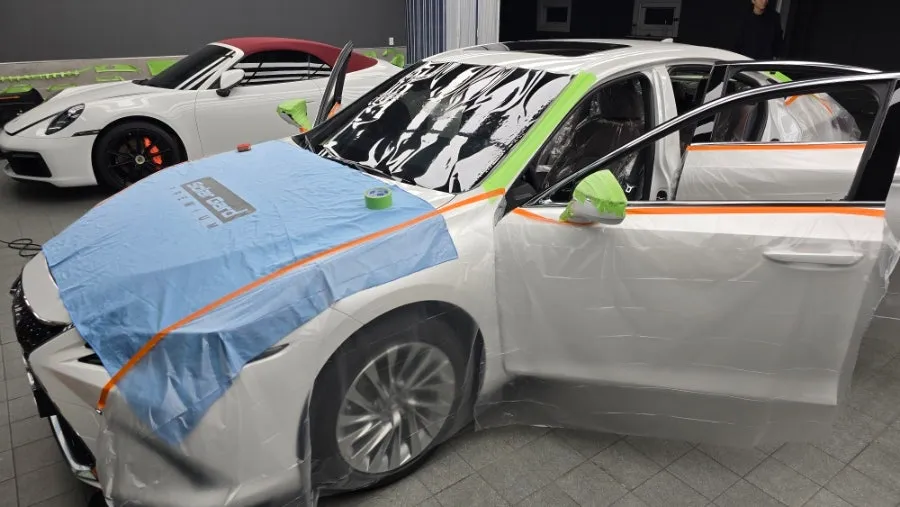 Lexus ESのカーフィルム施工事例｜費用目安と仕上がり 施工写真 3