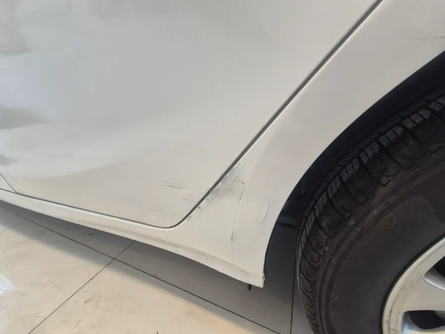 Kia K3 body repair installation result