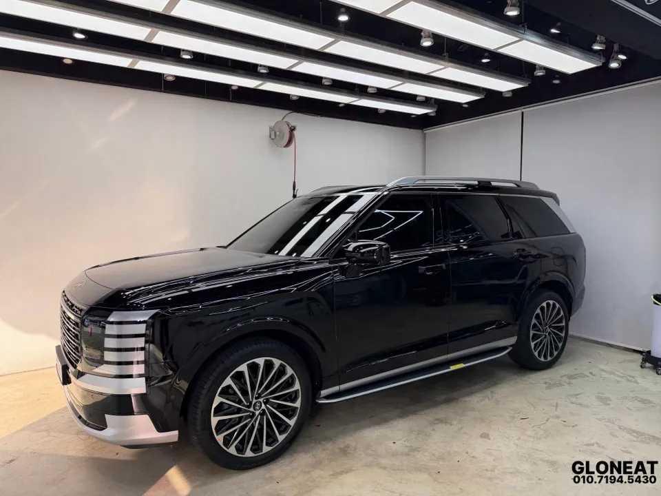 Hyundai Palisade LX3のカーラッピング事例｜ブラックパッケージ 写真