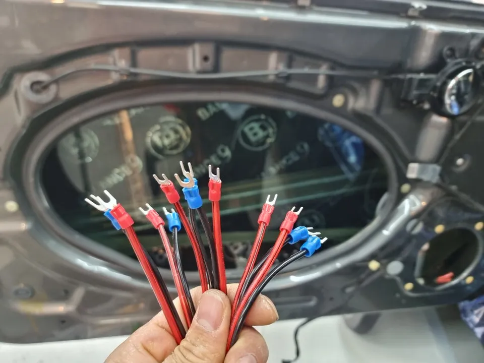 BMW MINI Cooperのカーオーディオ施工事例 施工写真 3-2