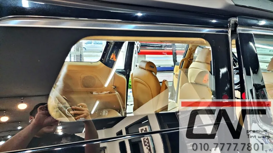 Kia Carnival Hi-Limousineのカーフィルム施工事例|費用目安・仕上がり 施工写真 1-3