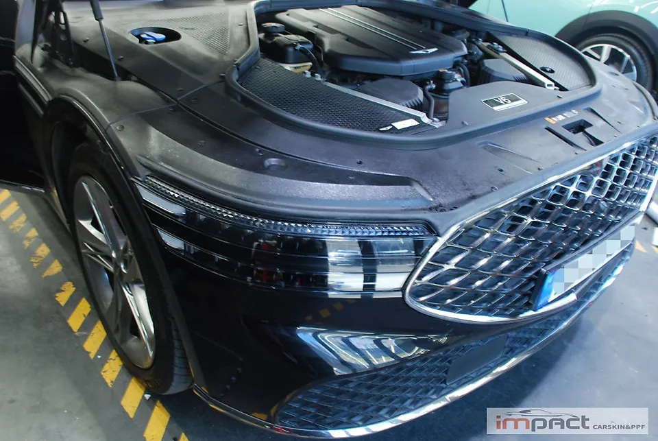 Genesis G90 PPF再施工事例|費用目安と仕上がり 施工写真 2-3