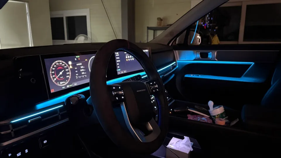 Hyundai Santa Fe MX5 Ambient Lighting Review — Enhanced Luxury photo 2