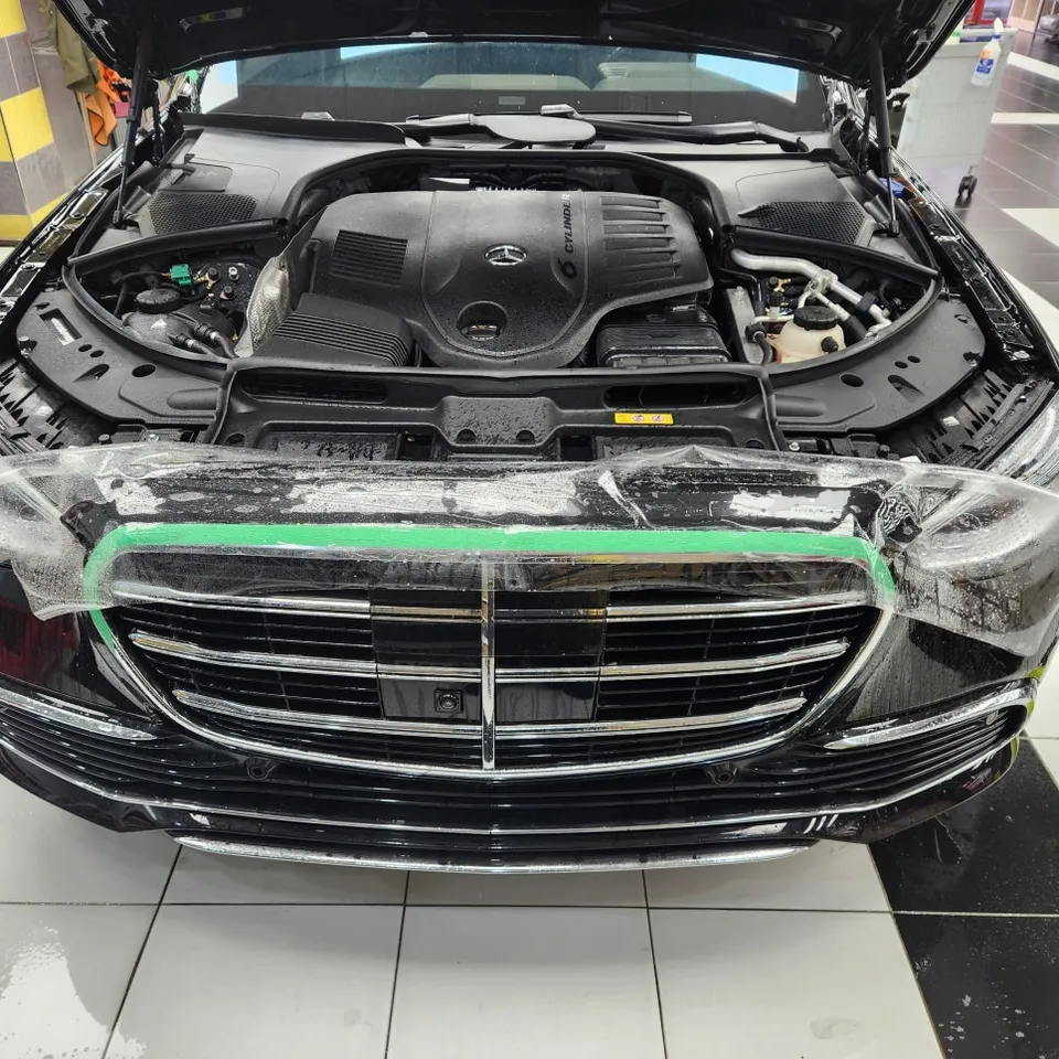 Mercedes-Benz S-ClassのPPF施工事例|費用目安・仕上がり 施工写真 3-1