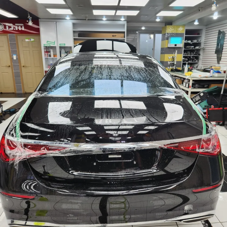 Mercedes-Benz S-ClassのPPF施工事例|費用目安・仕上がり 施工写真 1-2