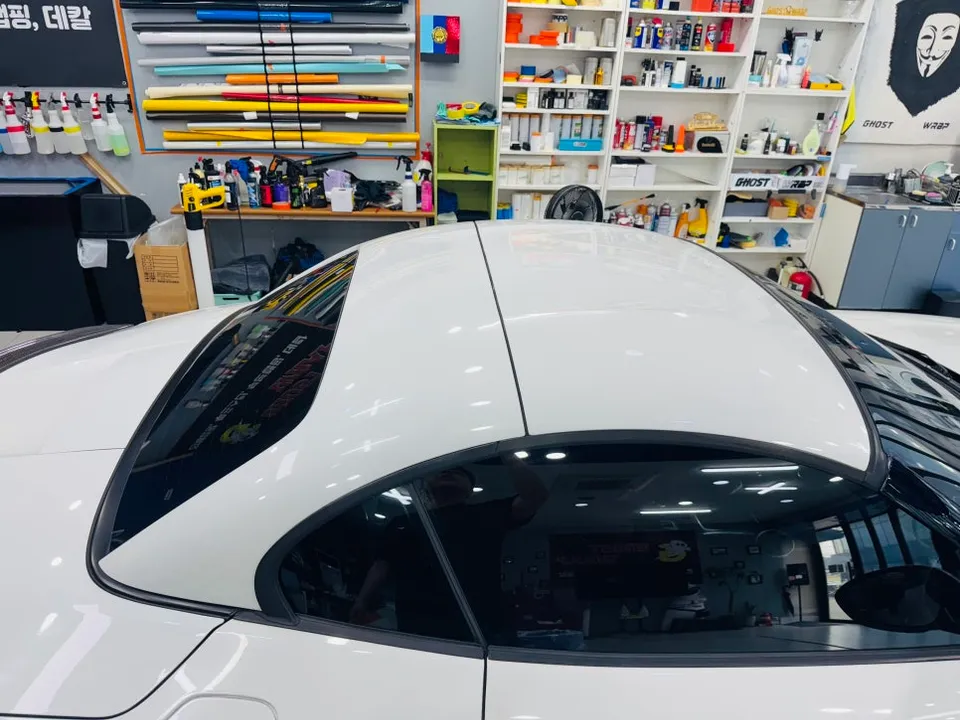 BMW Z4のカーラッピング事例|費用目安・仕上がり 施工写真 3-1