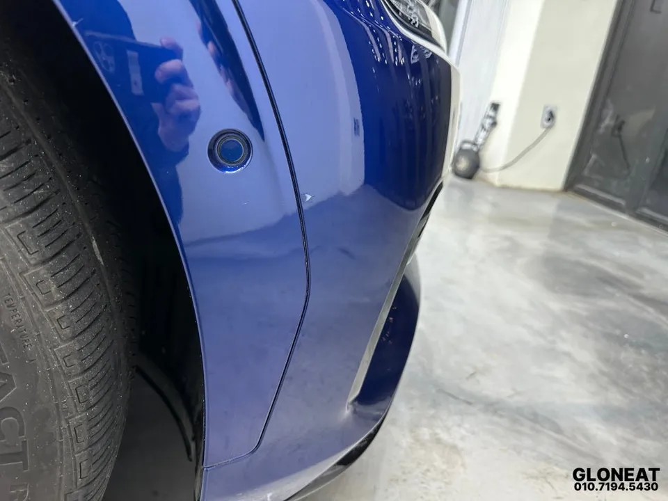 Kia EV6のガラスコーティング事例|費用目安・仕上がり 施工写真 1-2