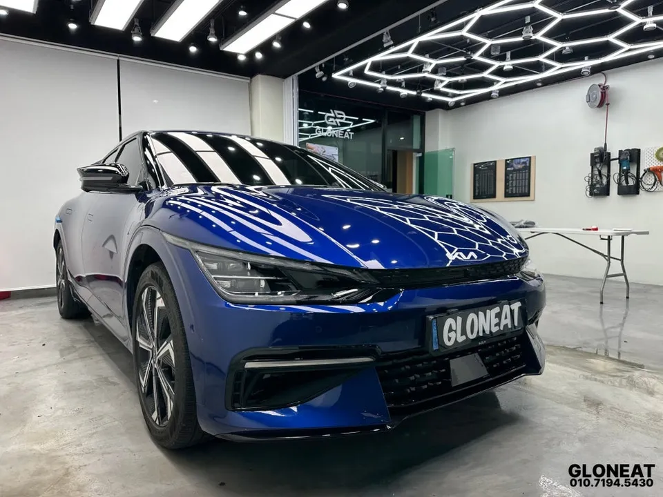 Kia EV6のガラスコーティング事例|費用目安・仕上がり 施工写真 3-2