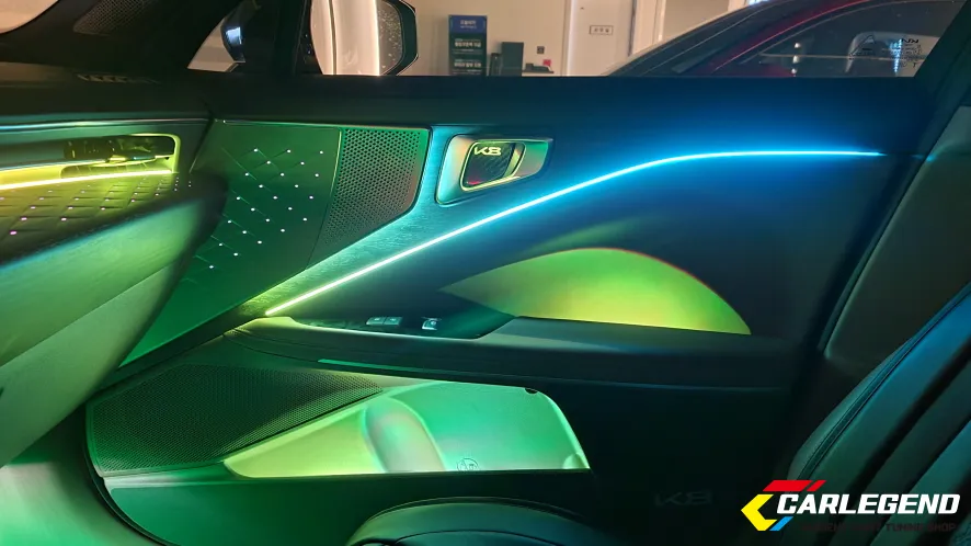 Kia K8 ambient lighting - Kia K8 Ambient Lighting Review: Luxury Interior Upgrade photo 4