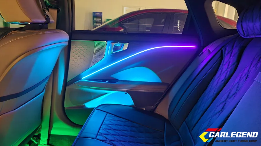 Kia K8 ambient lighting - Kia K8 Ambient Lighting Review: Luxury Interior Upgrade photo 5