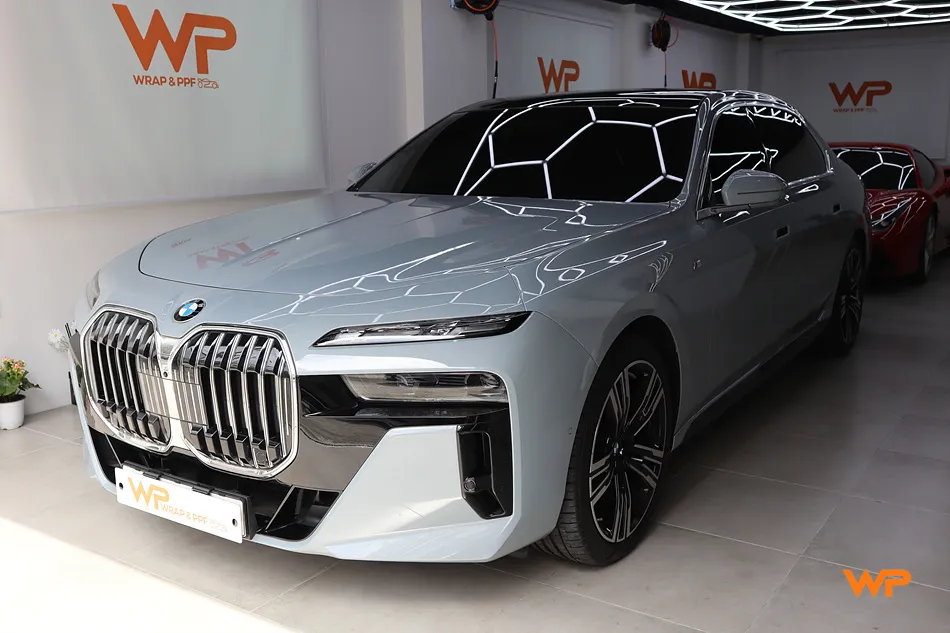 BMW 7 Series vinyl wrap review