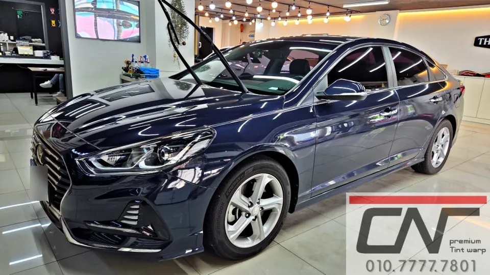 Hyundai Sonata New Riseのカーフィルム施工事例｜費用目安・仕上がり 写真