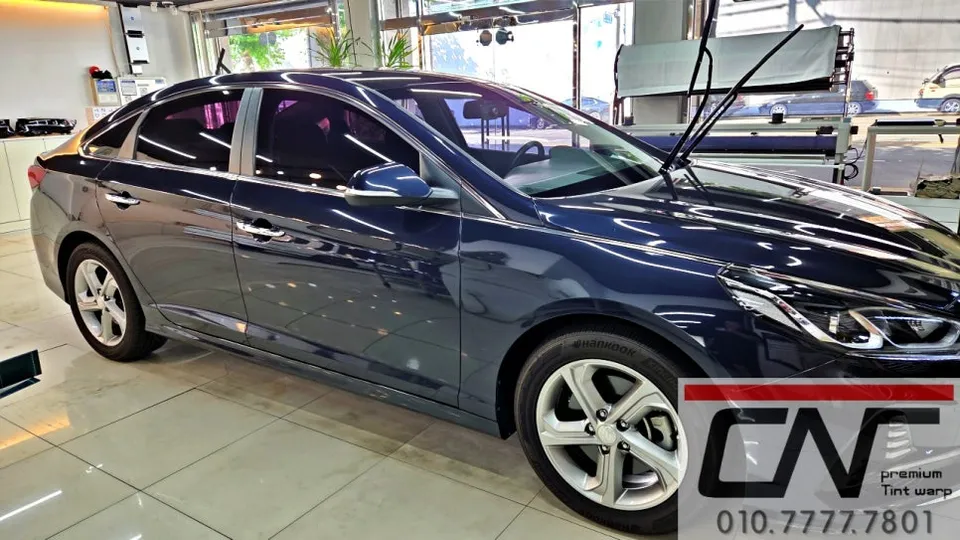 Hyundai Sonata New Riseのカーフィルム施工事例｜費用目安・仕上がり 施工写真 1-1