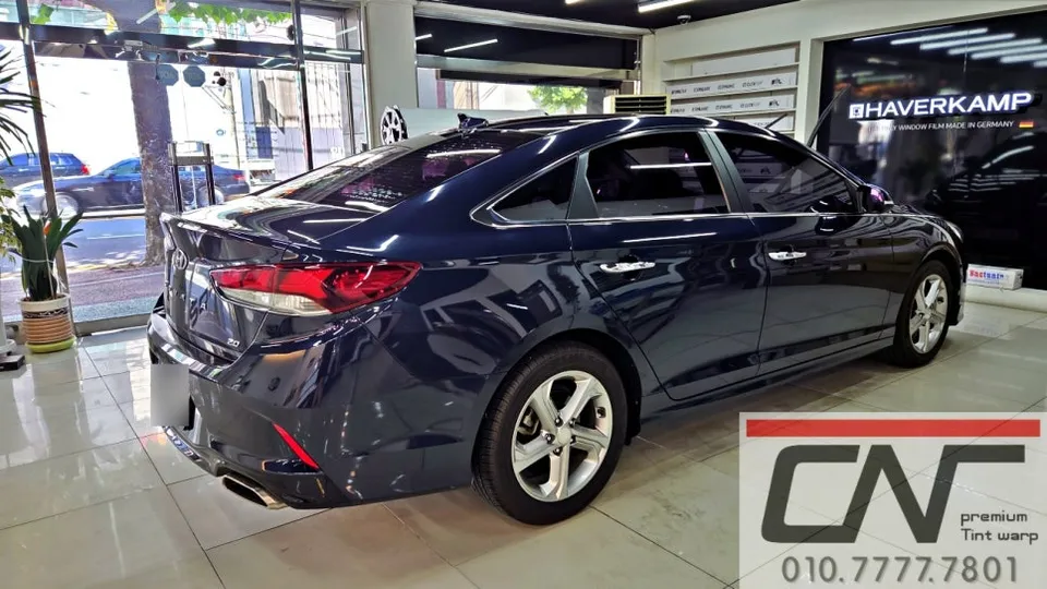 Hyundai Sonata New Riseのカーフィルム施工事例｜費用目安・仕上がり 施工写真 2-1