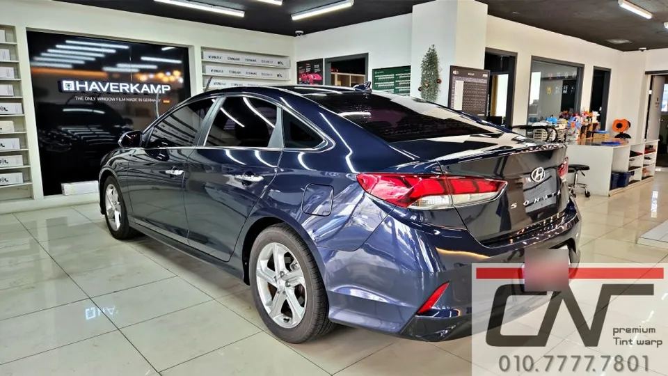 Hyundai Sonata New Riseのカーフィルム施工事例｜費用目安・仕上がり 施工写真 3-1