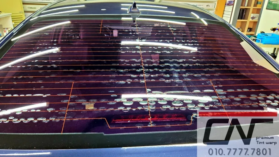 Hyundai Sonata New Riseのカーフィルム施工事例｜費用目安・仕上がり 施工写真 1-2