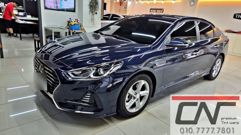 Hyundai Sonata New Riseのカーフィルム施工事例｜費用目安・仕上がり 施工写真 2-2