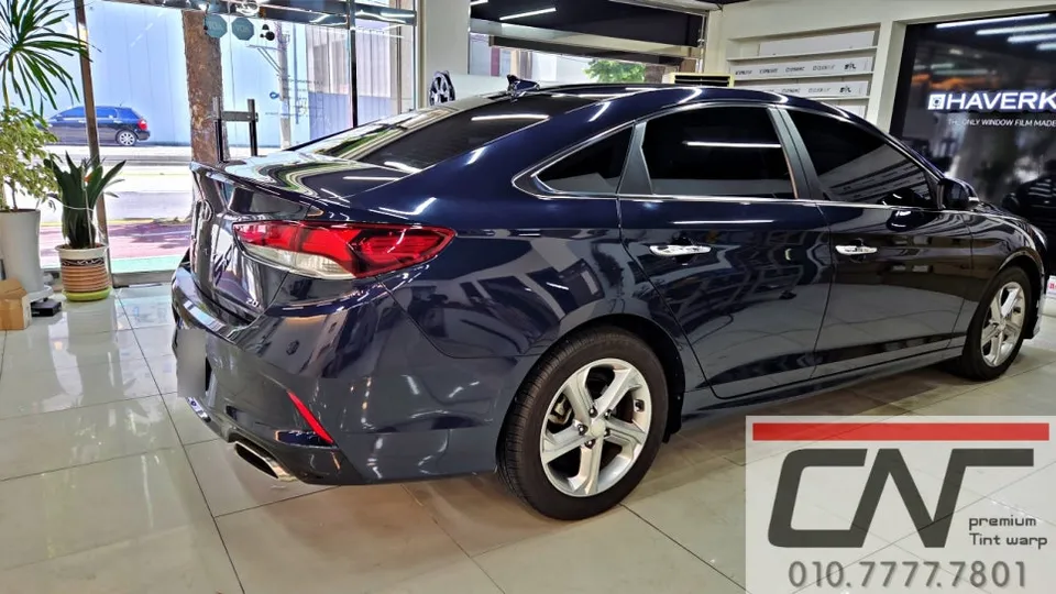 Hyundai Sonata New Riseのカーフィルム施工事例｜費用目安・仕上がり 施工写真 2-3
