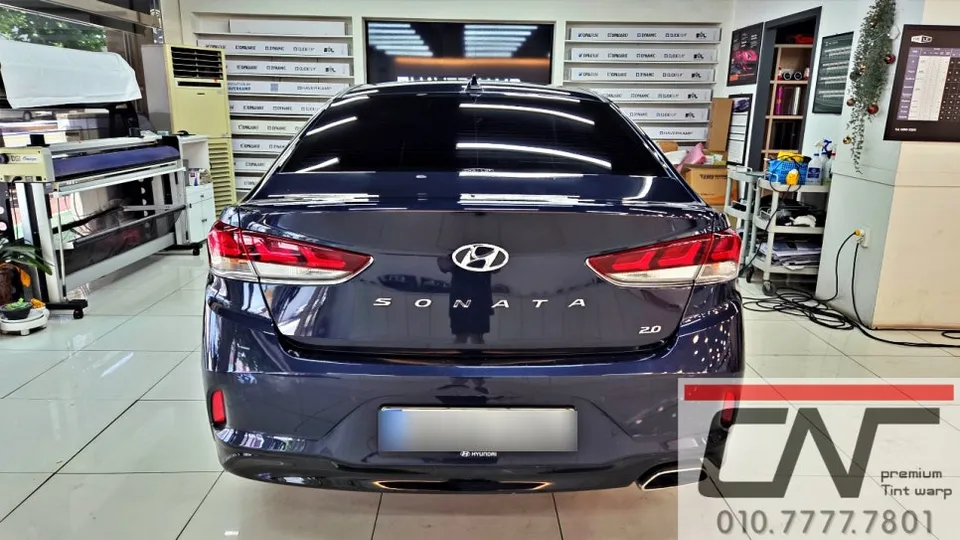 Hyundai Sonata New Riseのカーフィルム施工事例｜費用目安・仕上がり 施工写真 3-3
