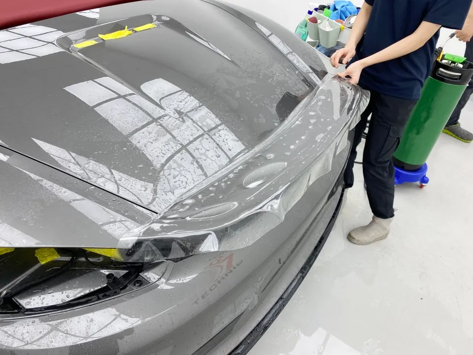 ポルシェ 718 Boxster GTS PPF施工事例|費用目安・仕上がり 施工写真 3-1