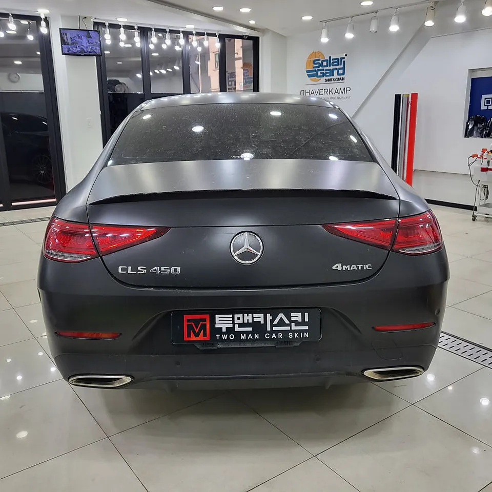 Mercedes-Benz CLS 450 vinyl wrap - Mercedes-Benz CLS 450 Vinyl Wrap Review: Cost & Results photo 4